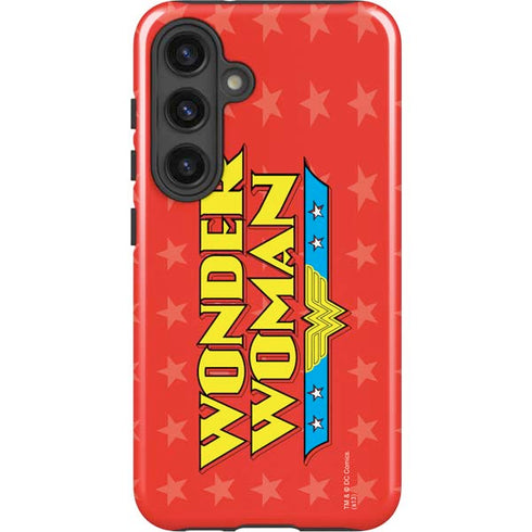 DC Comics Wonder Woman Logo Galaxy S24 Plus Impact Case